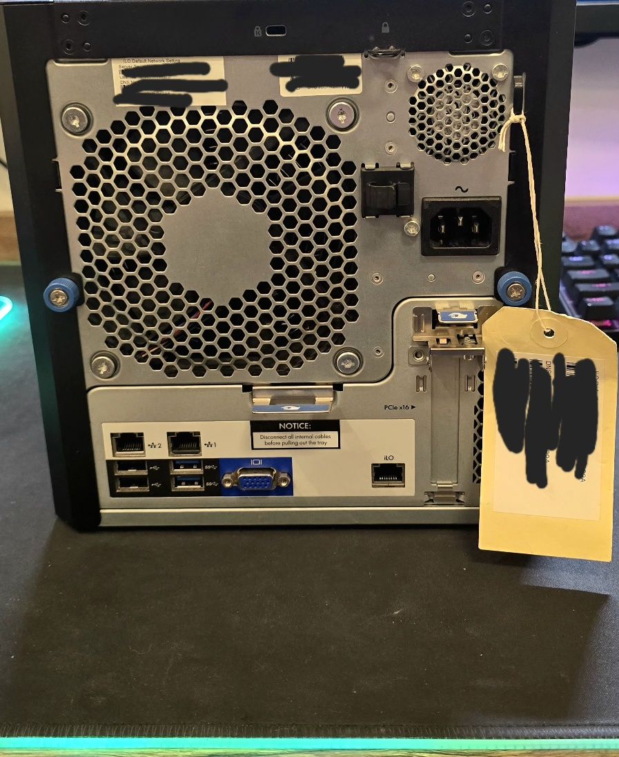 HP Microserver Gen 8