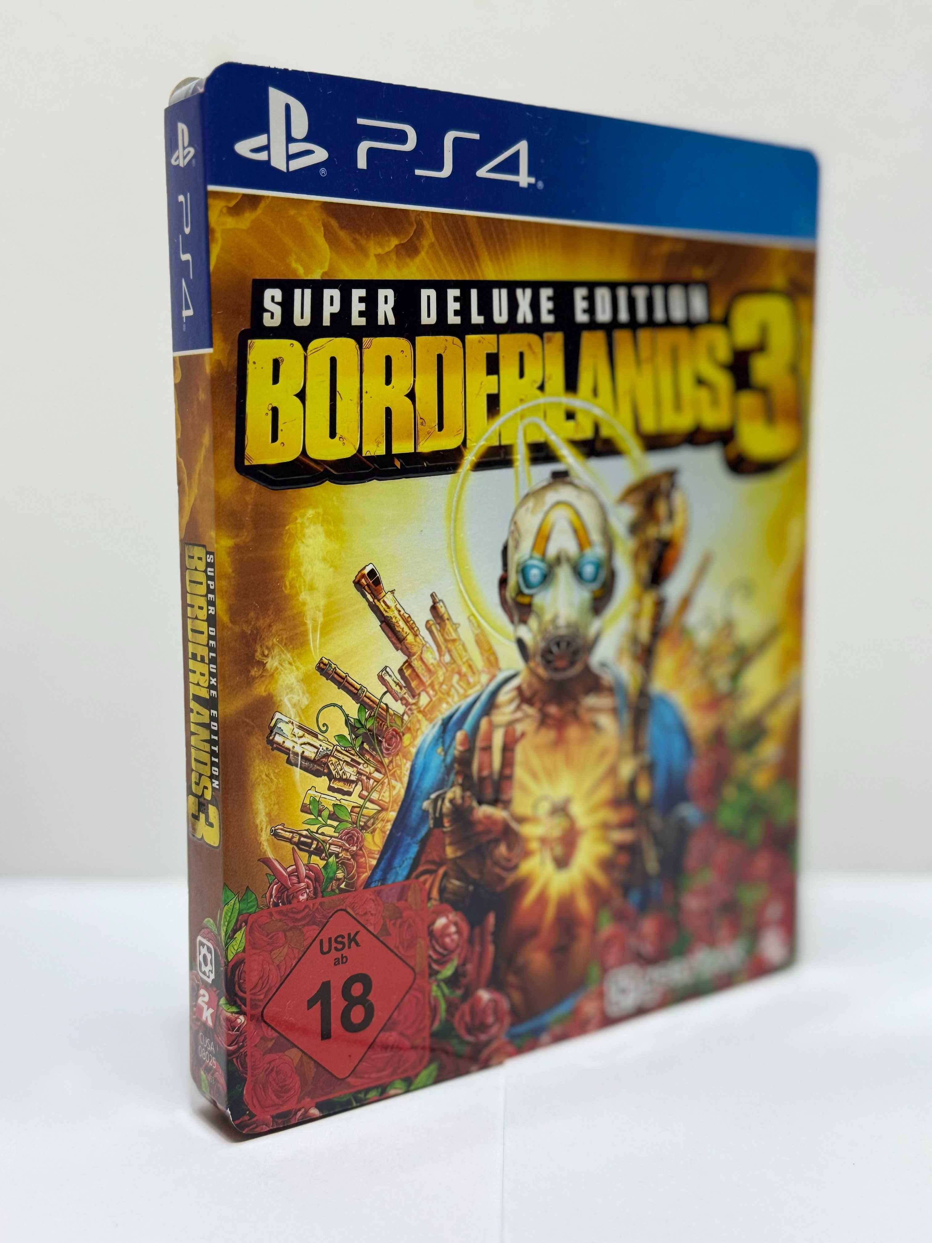 Gra Borderlands 3 Super Deluxe Edition na PS4 Playstation 4, bdb stan
