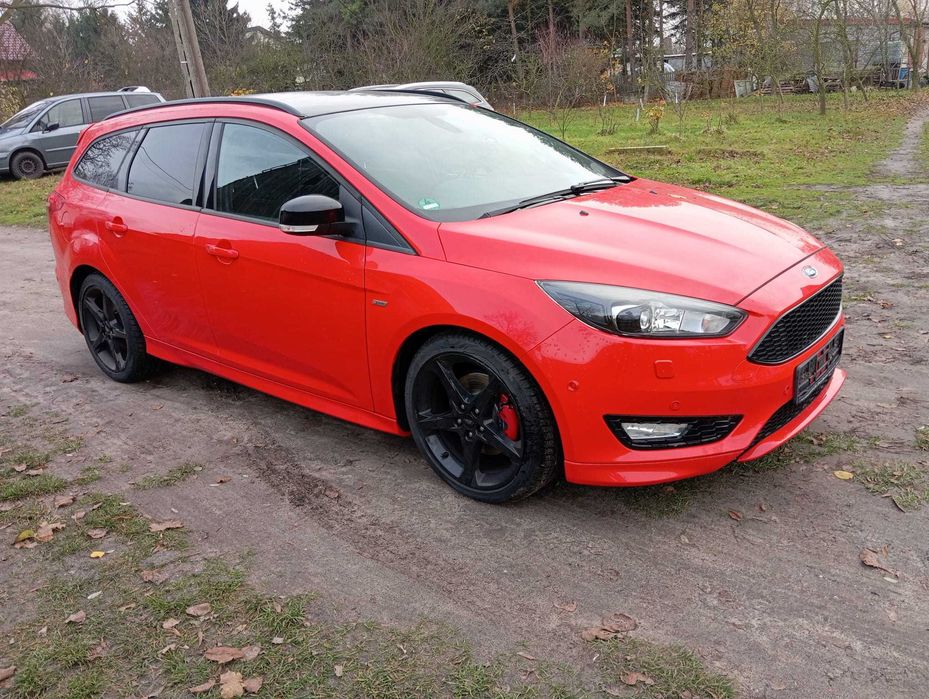Ford Focus ST Line 2017r, bezwypadkowy, 139 tyś km