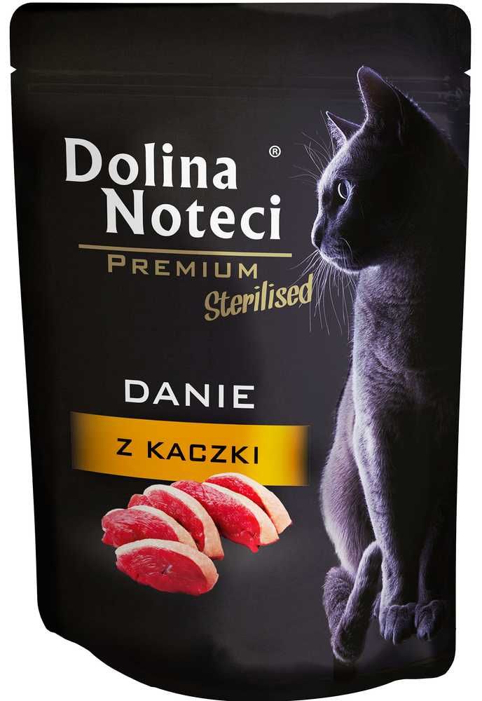 Mokra karma dla kota danie z kaczki zestaw 10x85g