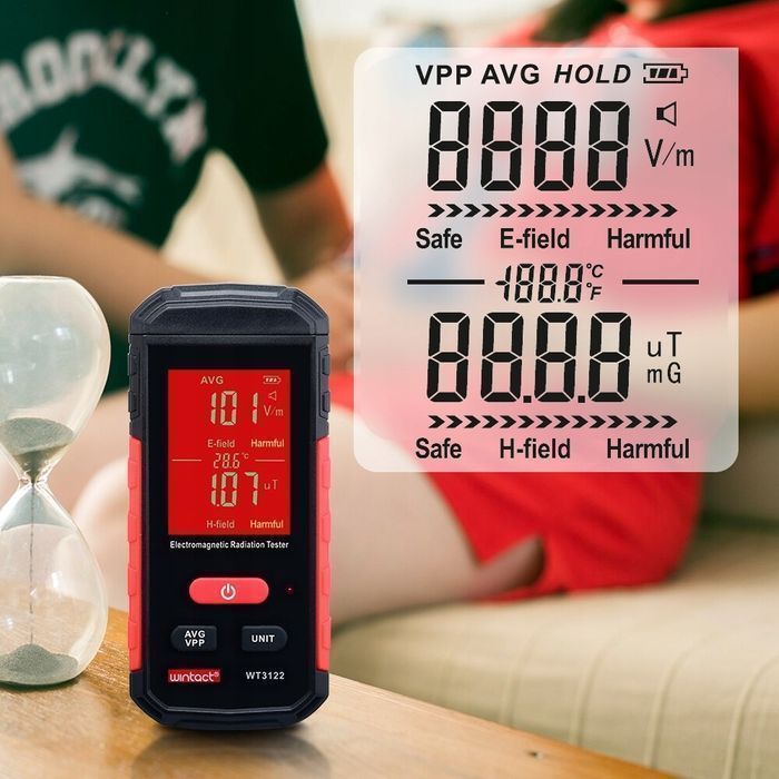 Miernik Pola Elektromagnetycznego Tester Fal CE 5G