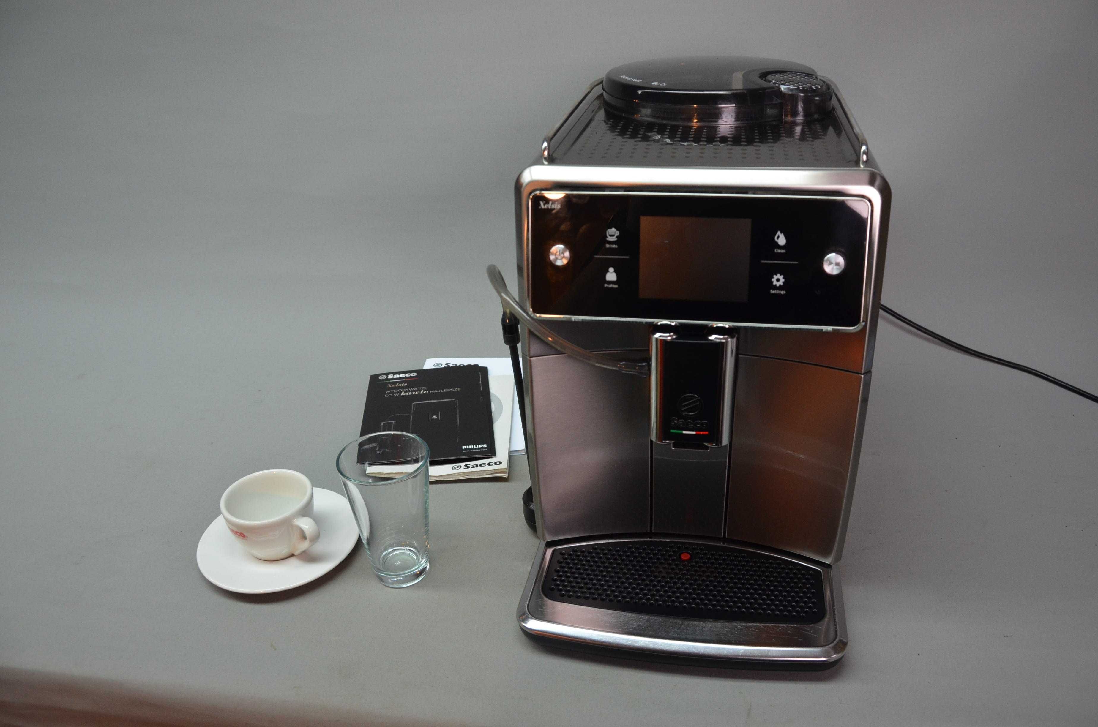 Saeco by Philips Xelsis SM7685 automatyczny ekspres ciśnieniowy kawy
