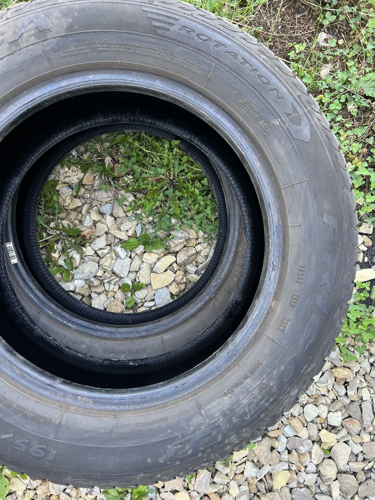 2 szt 195/65 r 15 Opony Zimowe Debica Frigo hp2 Jak Nowe