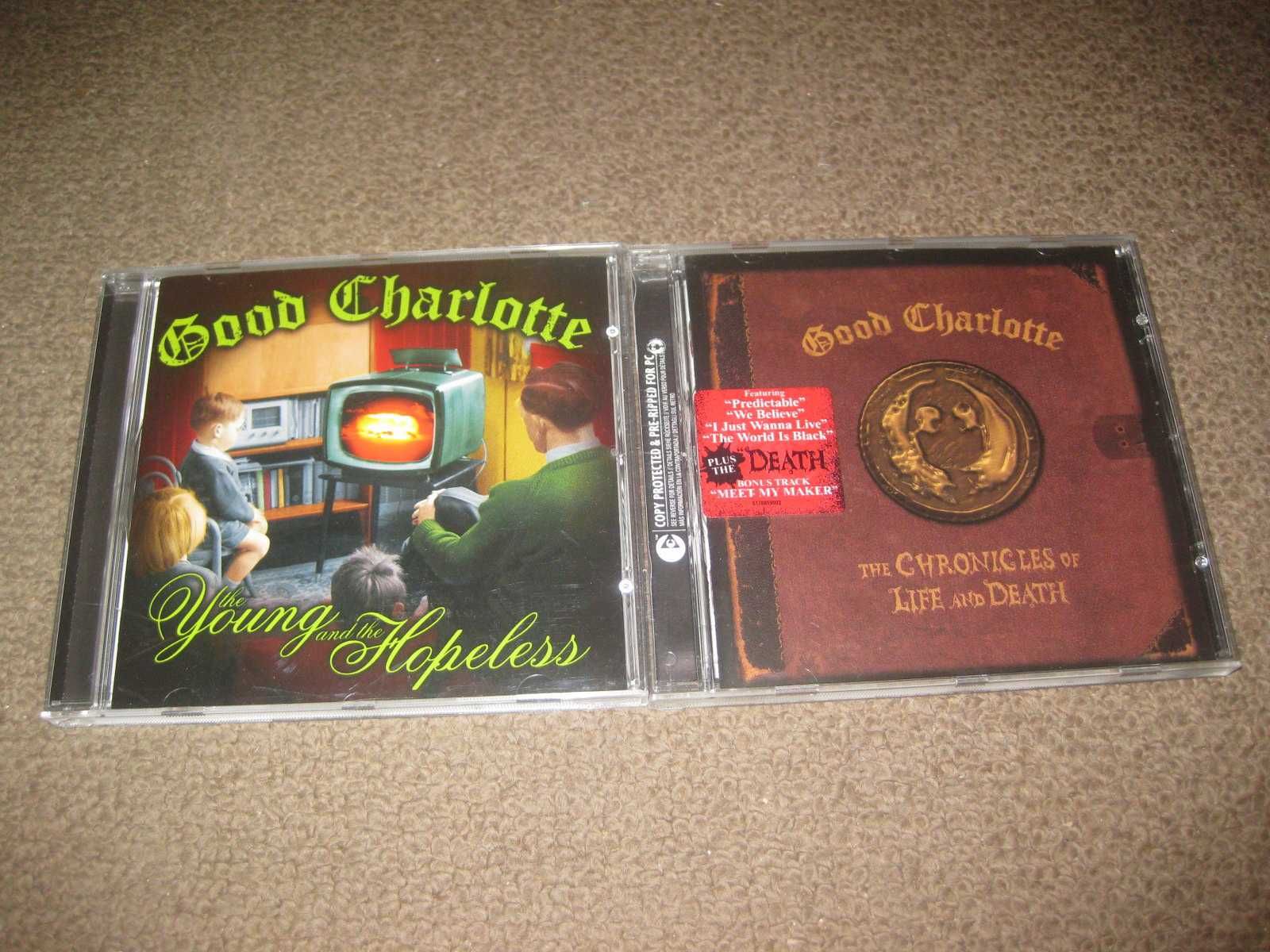 2 CDs dos "Good Charlotte" Portes Grátis!