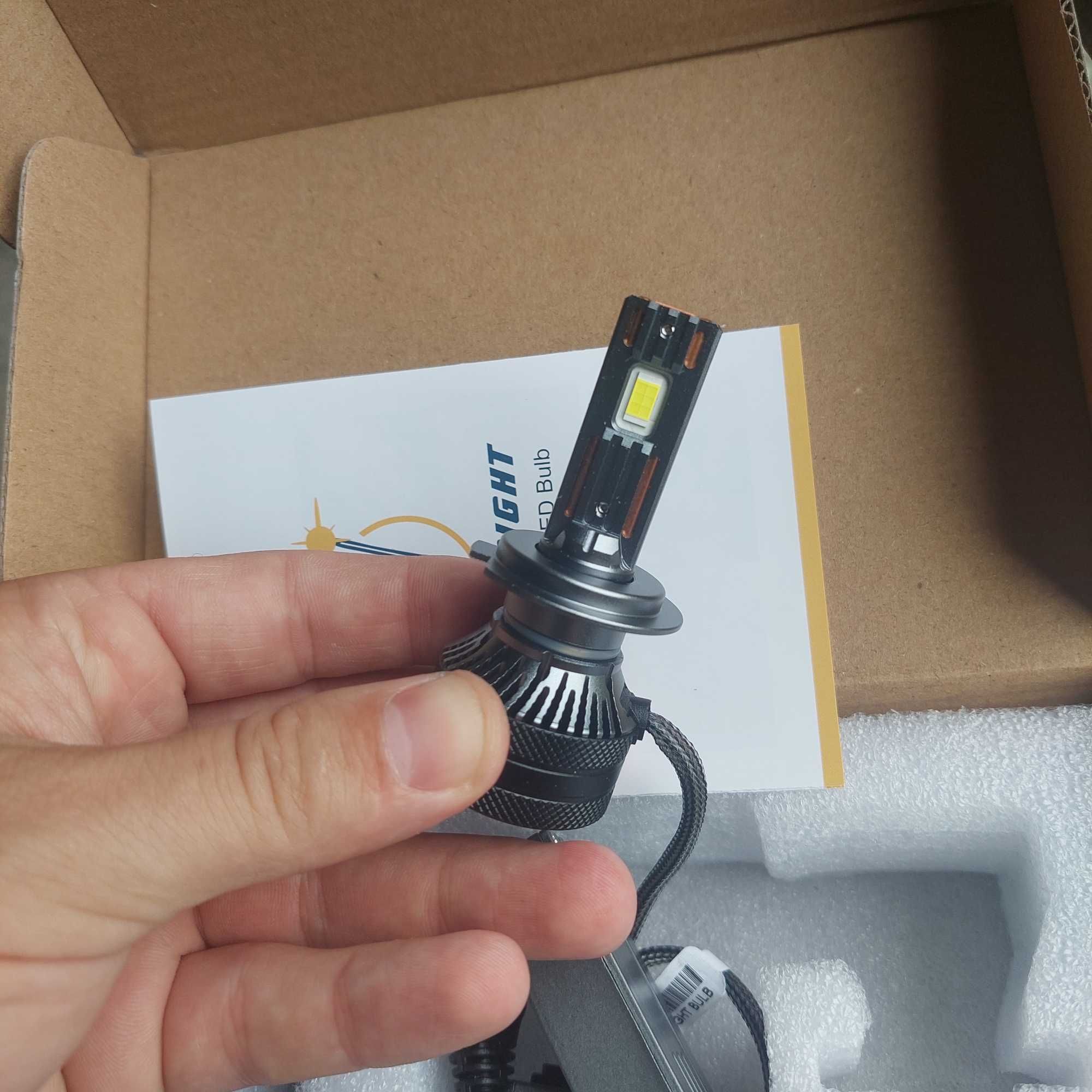LED-лампи DawnKnight mini H7 6000k з обманкою (Canbus)