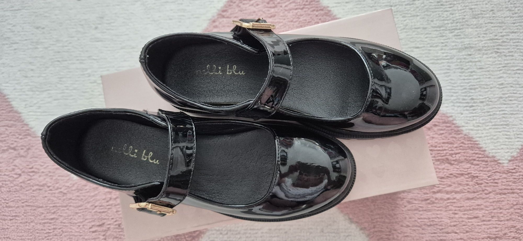 Buty lakierki eleganckie 34 dla dziewczynki