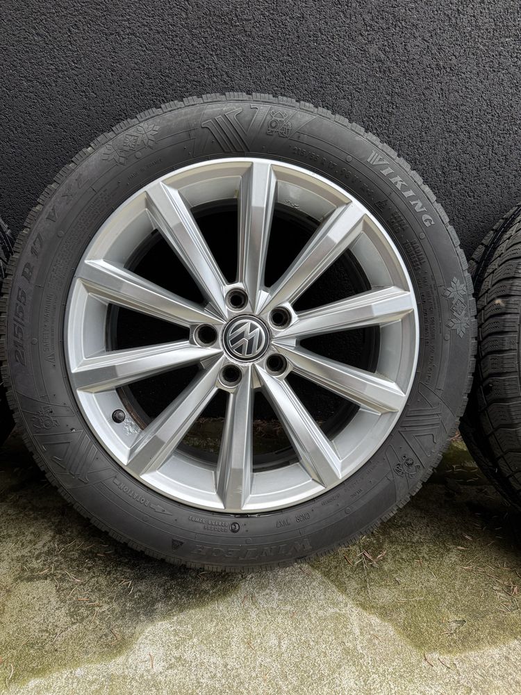 Felgi z oponami VW 17 z czujnikami
