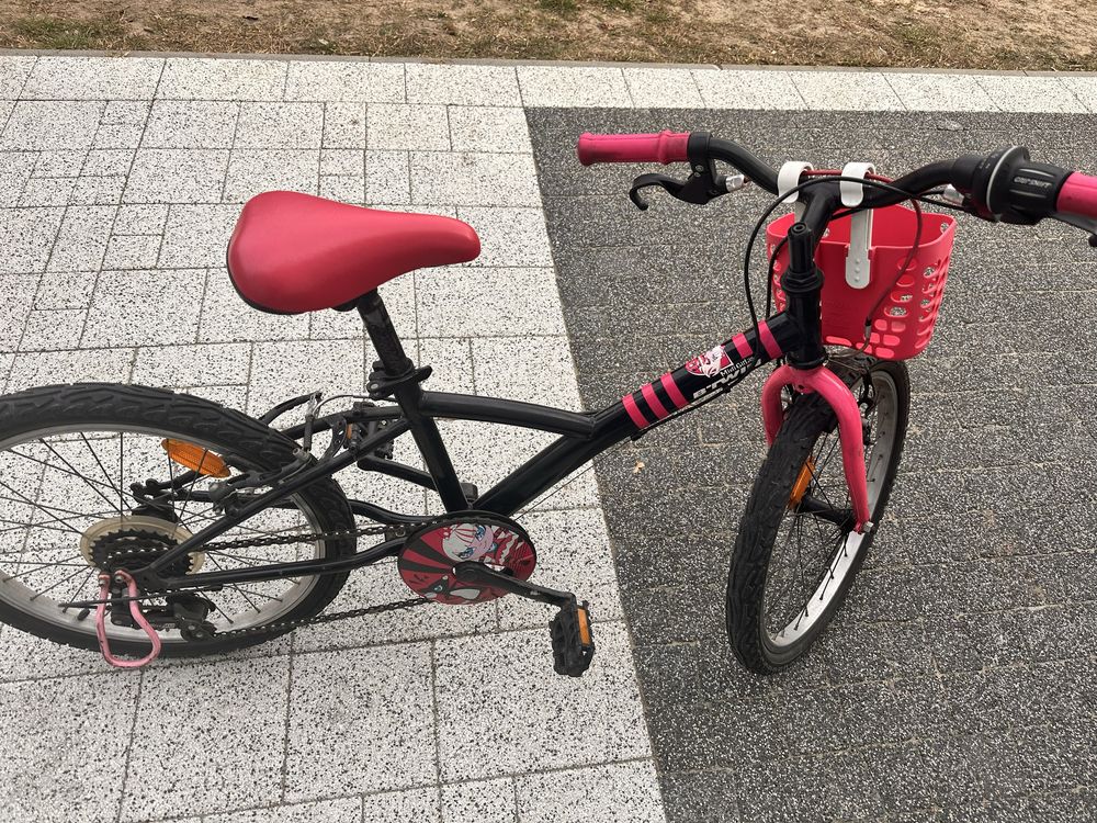 20 calowy rower dla dziewczynki 5 przerzutek