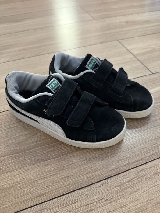 Adidasy puma zamszowe czarne 35