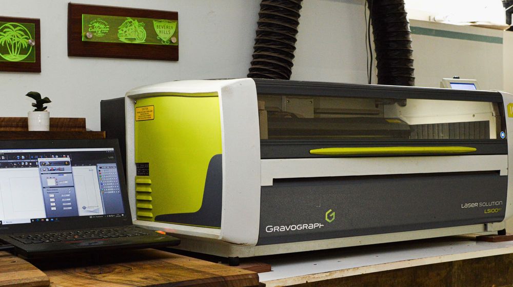 Gravograph LS100EX – laser CO₂