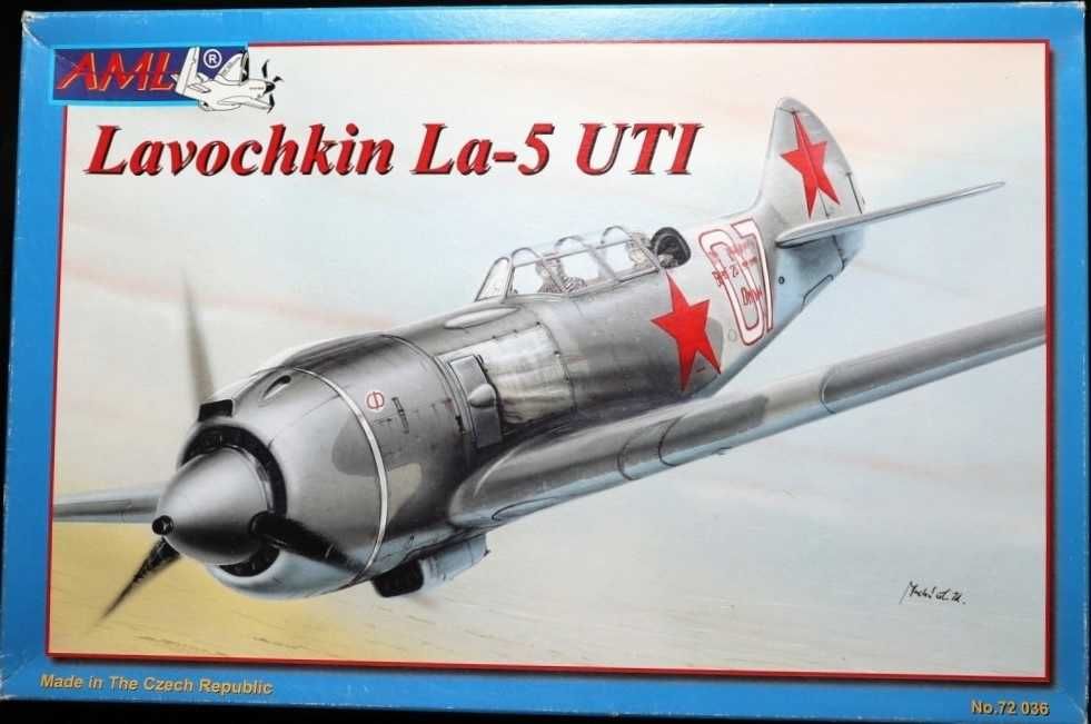 Kit, Modelismo Lavochkin La-5 UTI, AML, escala 1:72