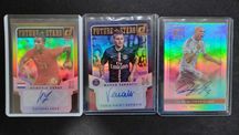 Cartas futebol - Future Stars Autografo Memphis Depay, Verratti, Pepe
