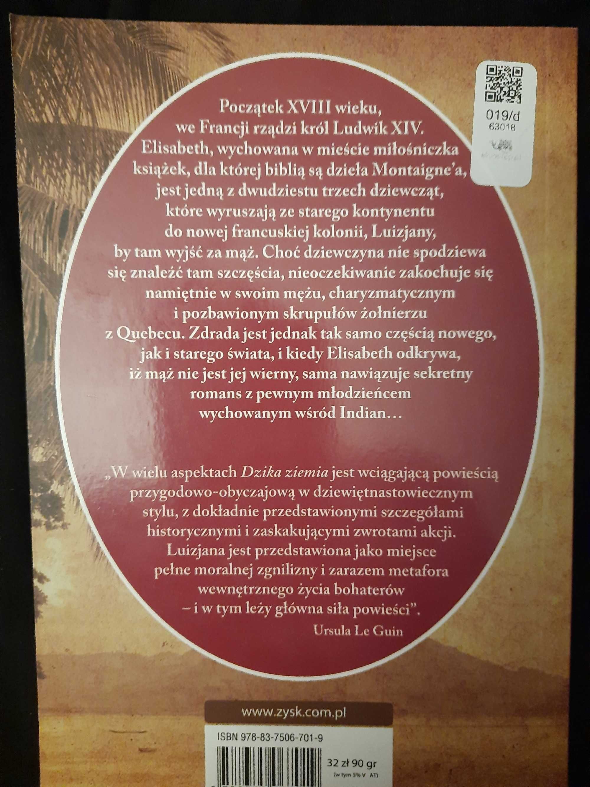 Dzika ziemia Clare Clark