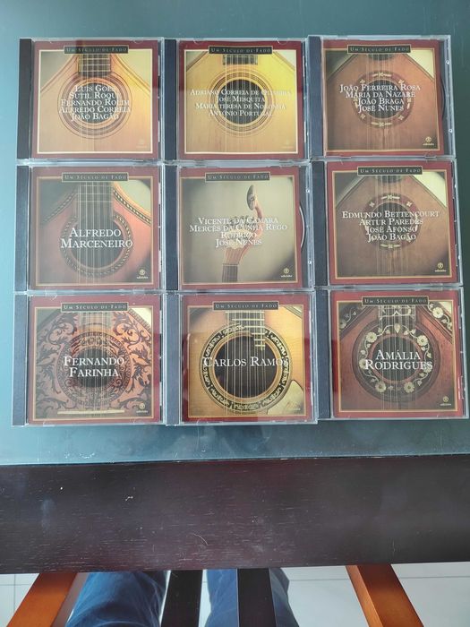 cd's de fados de Portugal