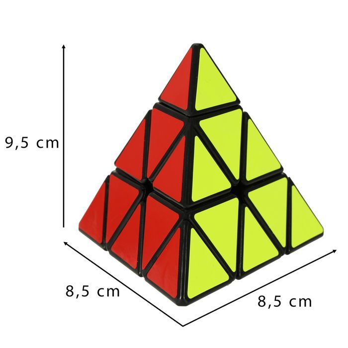 Gra logiczna Kostka łamigłówka PYRAMINX 9,7cm