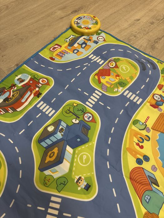 Електронний килимок Chicco "Місто" (Electronic City Playmat). Стан пре
