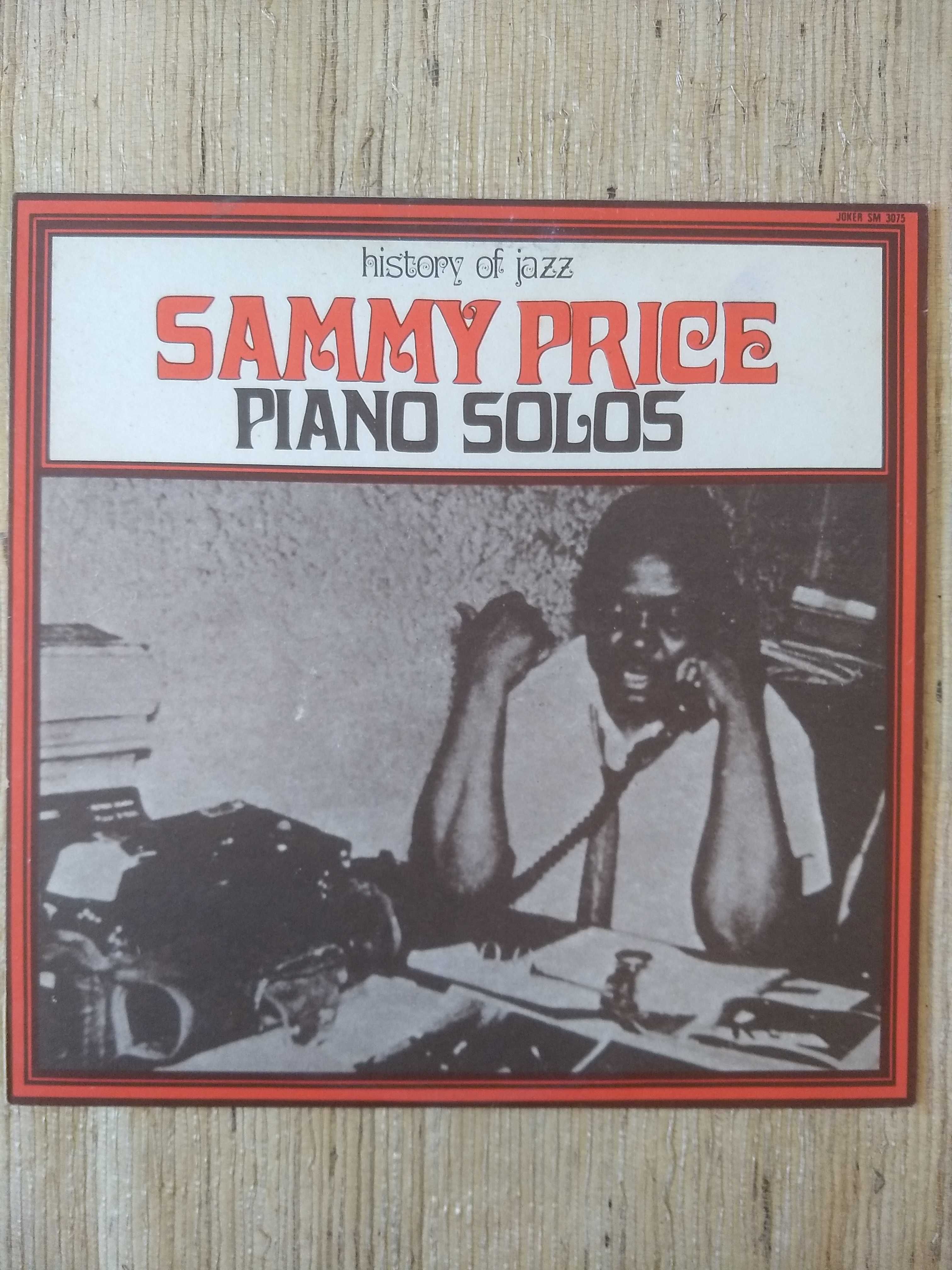 Disco Vinil LP, Sammy Price - Piano Solos