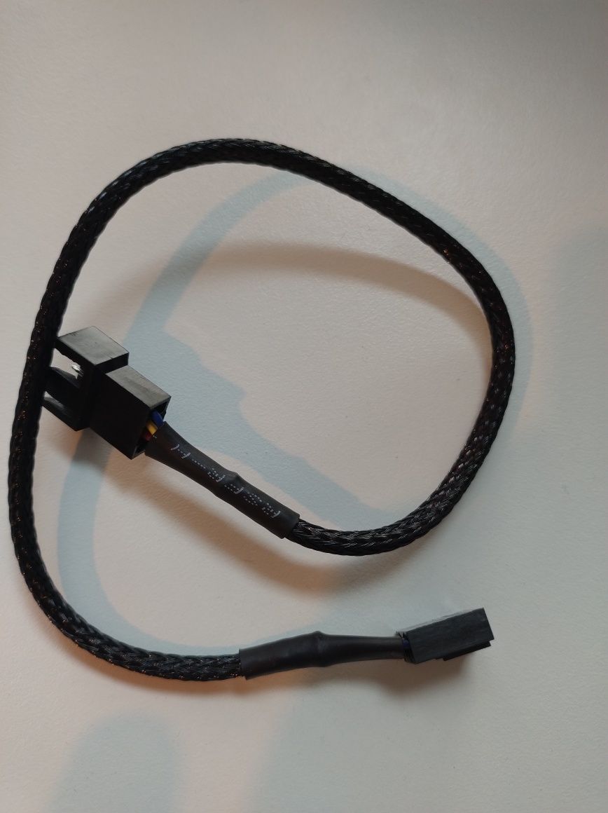 Przedłużka 4pin PWM do wentylatora