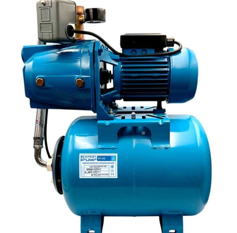 Насосна станція JET100L/24L; 1,1 кВт полив для дому хати дачі ділянки