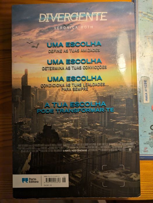 Livro Divergente Verônica Roth Porto Editora