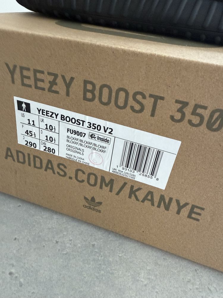 Adidas Yeezy Boost 350 V2 Static Black reflective