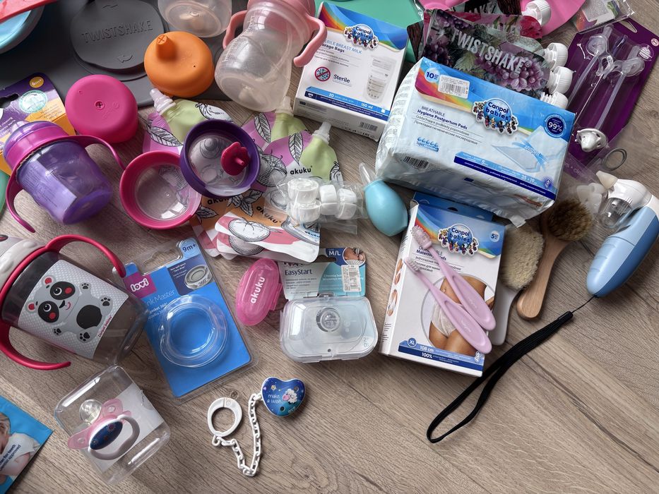 Mega Giga wielka Paka / wyprawka dla mamy i niemowlaka! Ponad 100szt!
