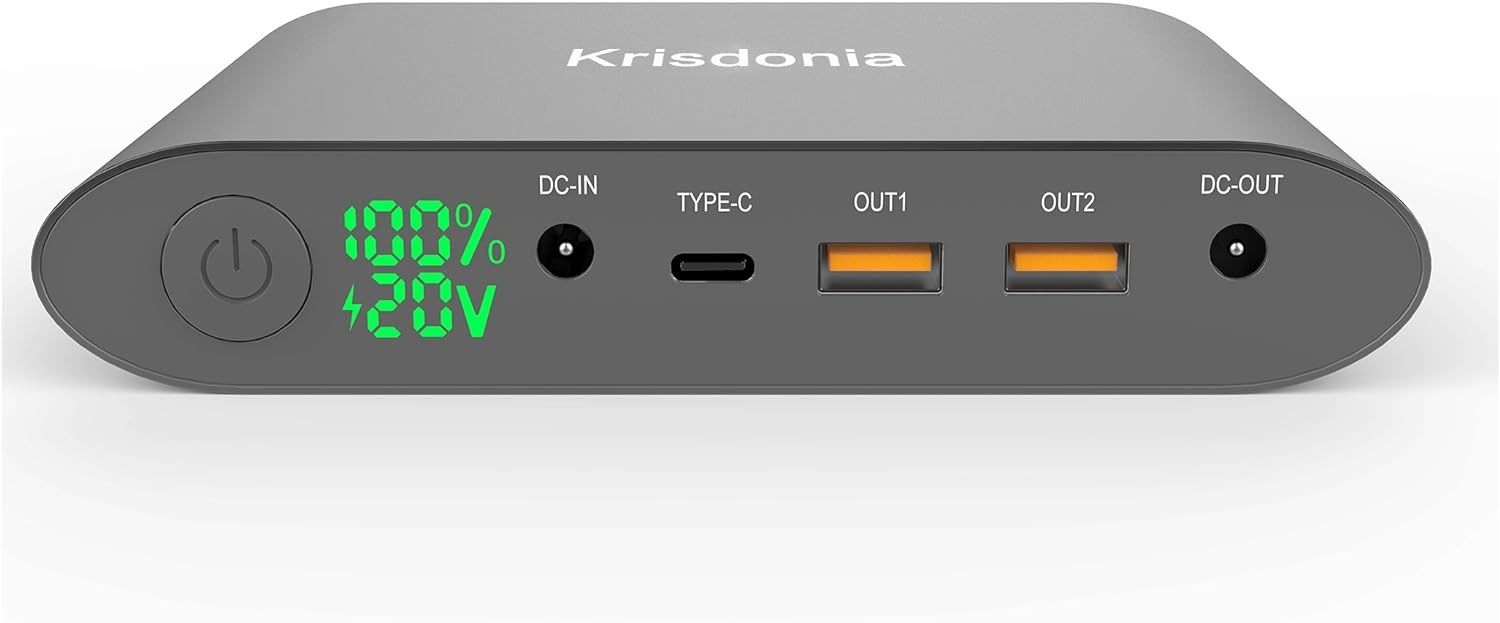 Повербанк PowerBank для ноутбуків планшетів Krisdonia 92.5Wh/25000mAh