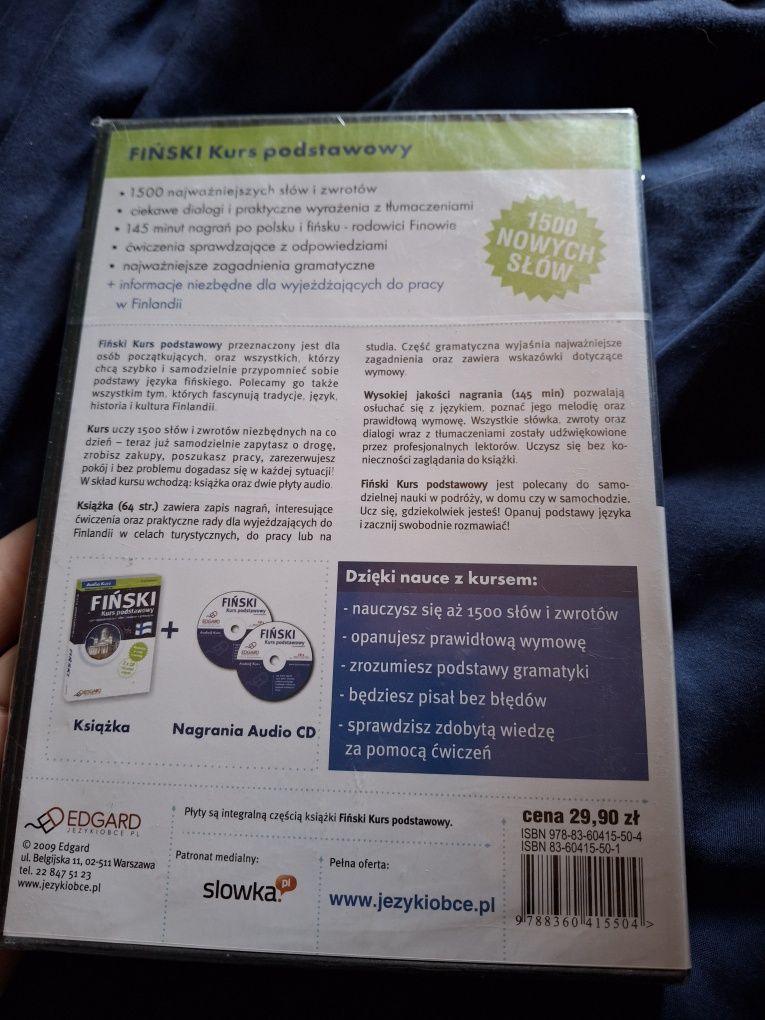 Język fiński płyty do nauki ze słuchu