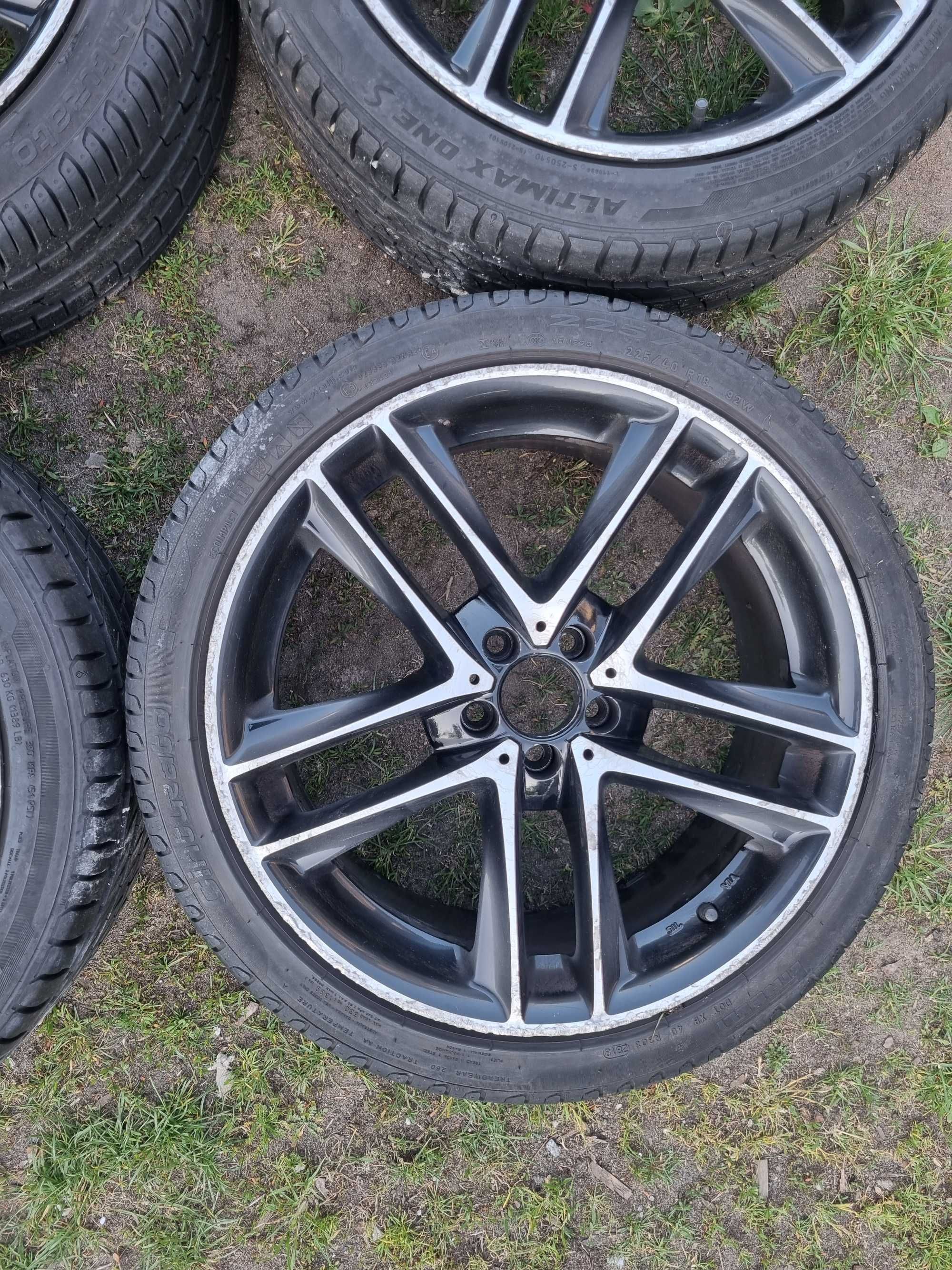 koła felgi 5x100 opony 225/40/18 225/40R18 cali Seat Skoda VW Toyota