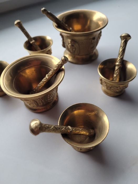 Moździerze mosiężne