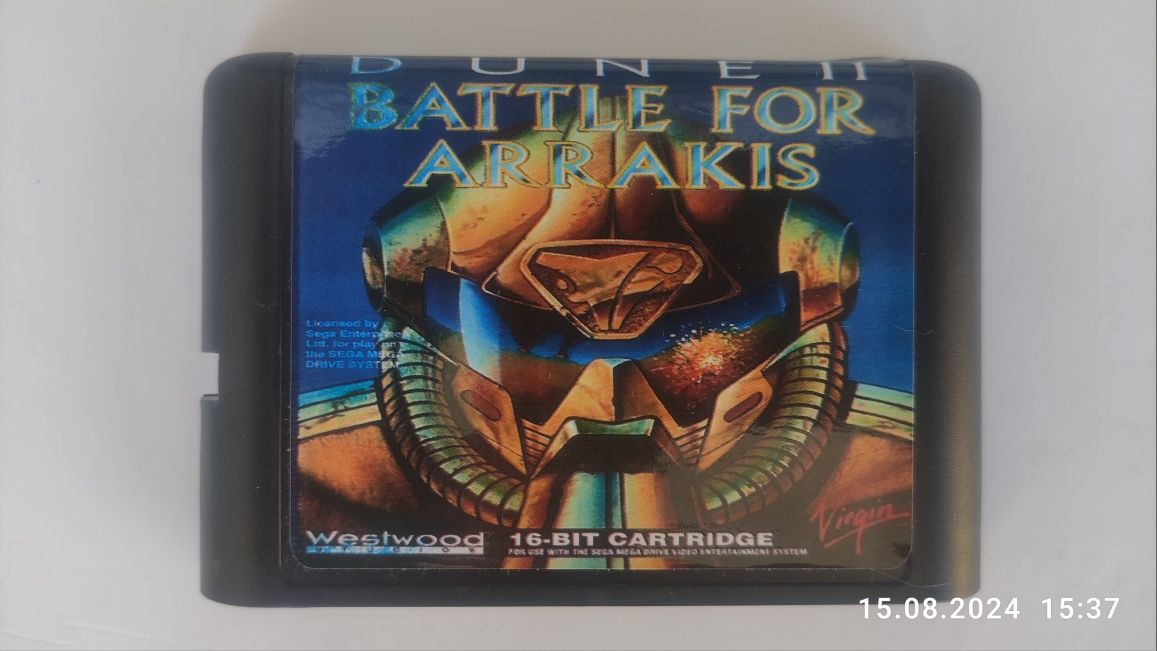 SEGA картридж MK 3 Ultimate, Dune 2, Rock n roll racing