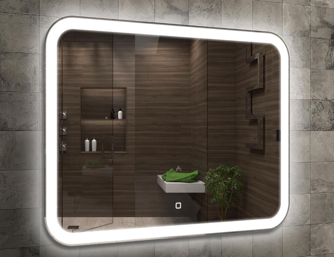 Venti 80x60 cm  lustro łazienkowe z oświetleniem LED