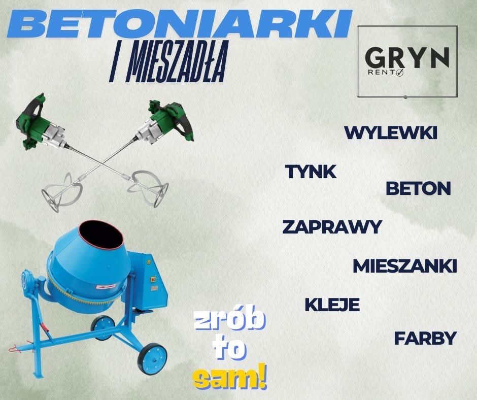 Wypożyczalnia sprzętu narzędzi GRYN RENT
