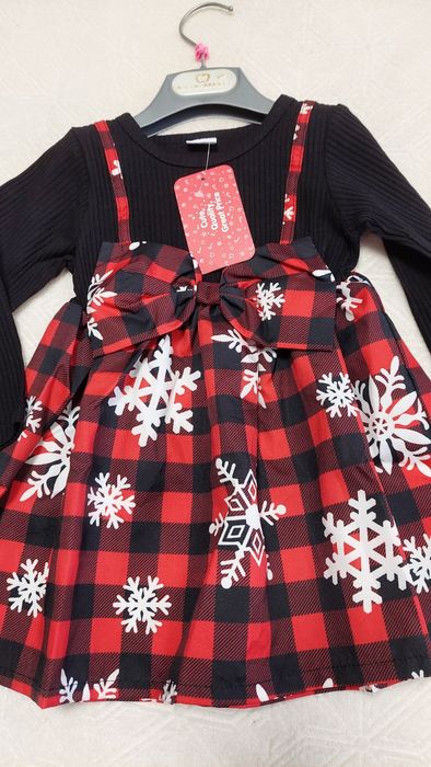 Святкова новорічна сукня для дівчинки 18-24 міс