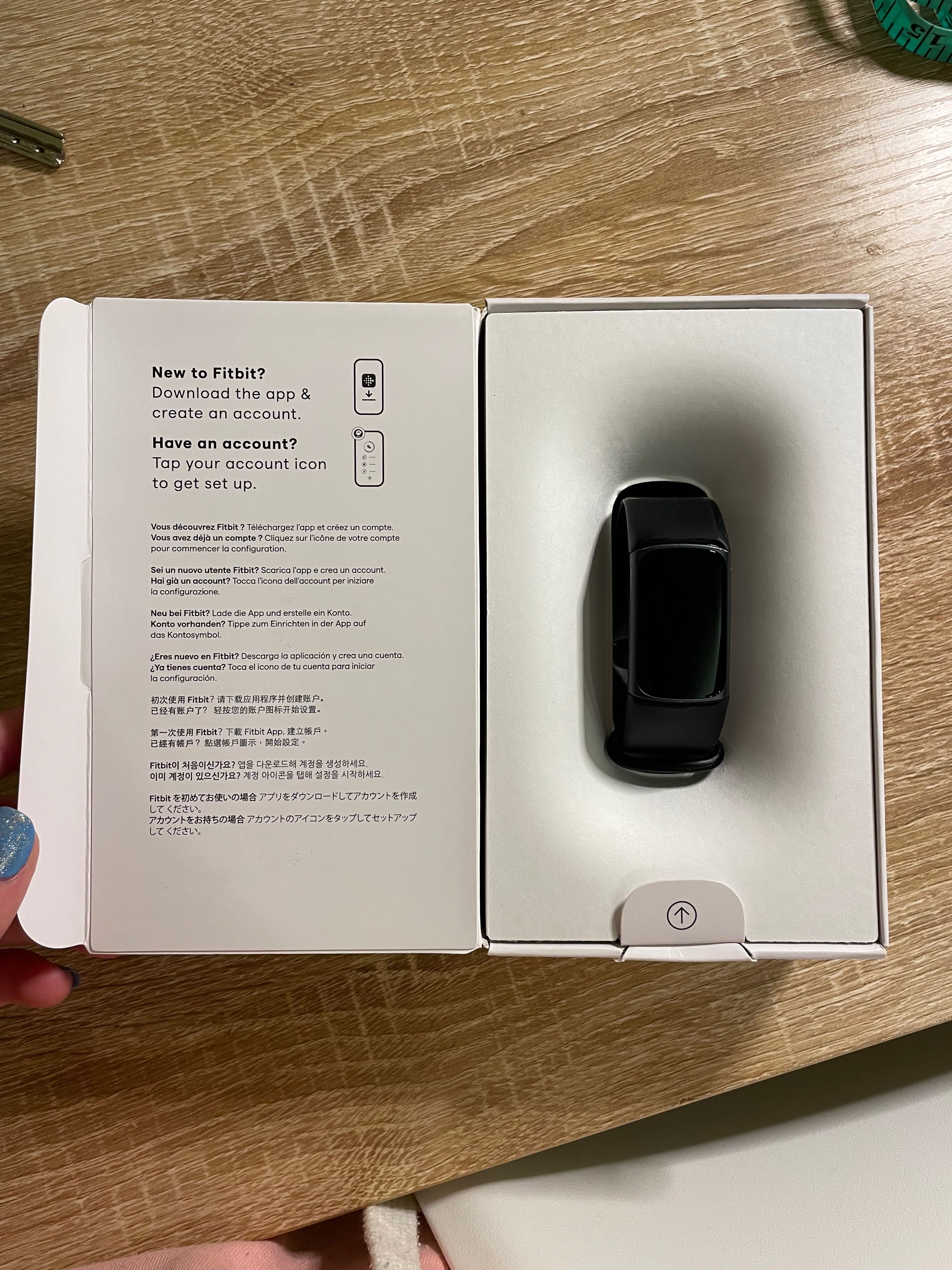 Relógio FitBit Charge 5 em ótimo estado