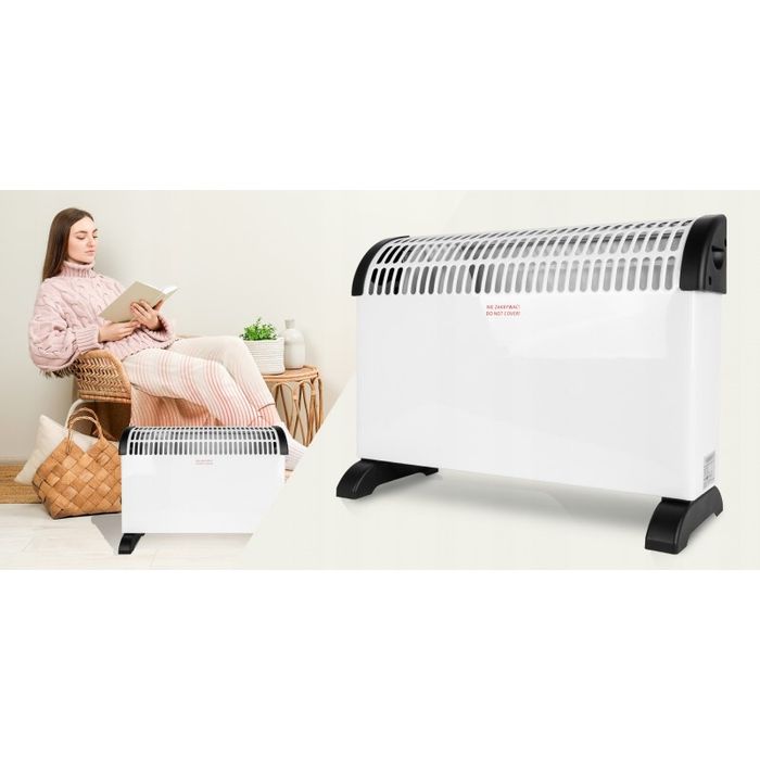 Grzejnik Elektryczny Konwektorowy 850W 1350W 2200W Termostat