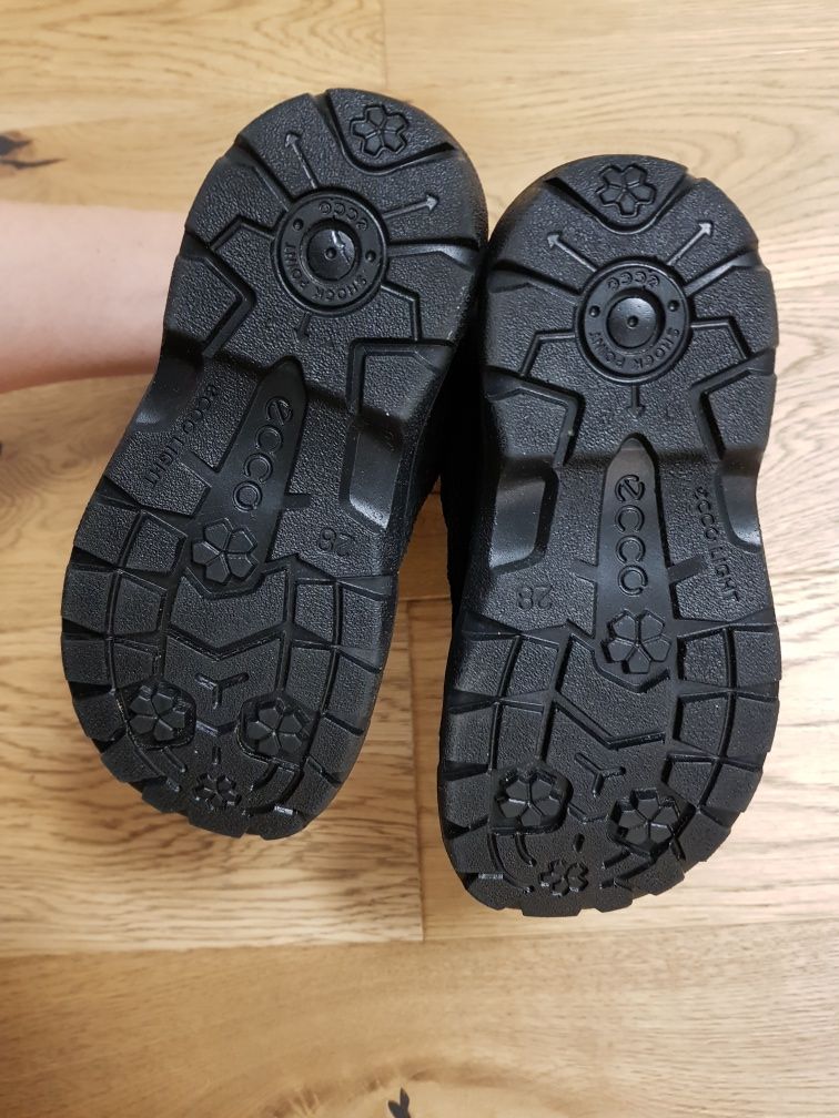 ECCO Snowride Buty zimowe 28 wkł. 18,3 cm Śniegowce Gore-Tex Skóra