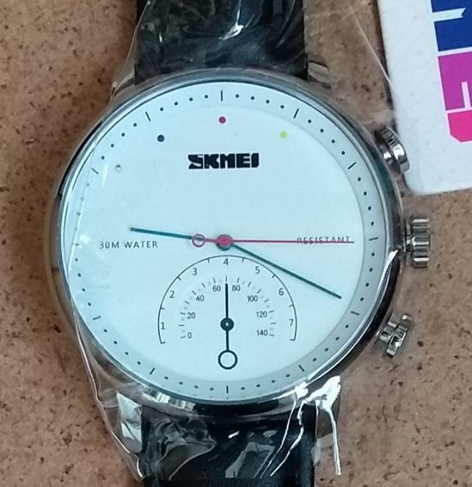 Часы Skmei 1399 Black-Silver-White