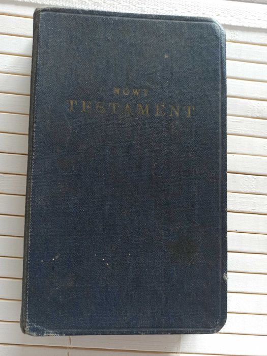 Nowy Testament wydany w 1948r w Szwecji