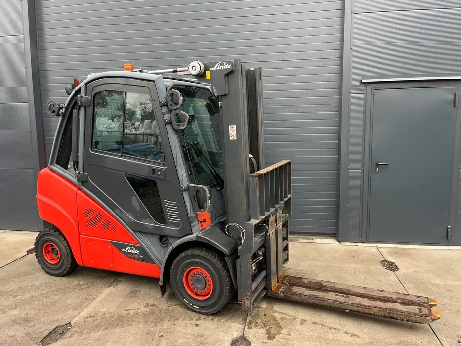 Linde H20D/600 DIESEL Triplex widły teleskopowe Klima Pozycjoner  H25D - 600,  2500kg / 4,80m import Linde Niemcy, stan bardzo dobry