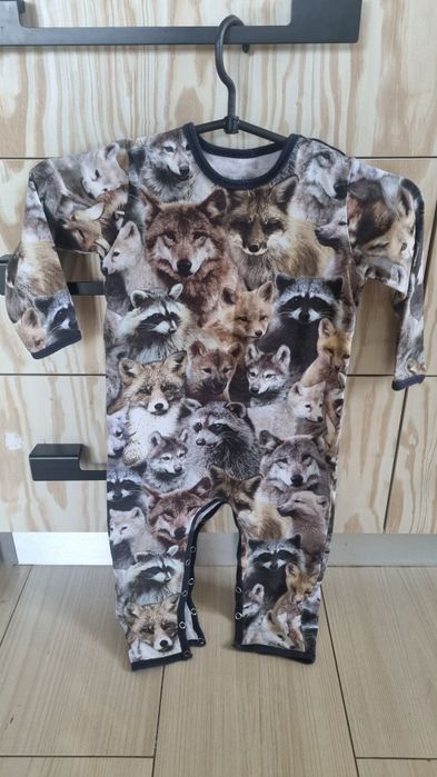 Комбінезон піжамка 92 см із звірями