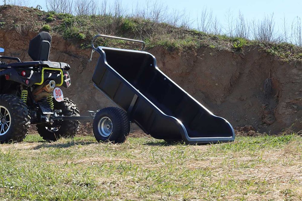Причіп одноосний самоскид для квадроцикла SHARK ATV TRAILER GARDEN 680