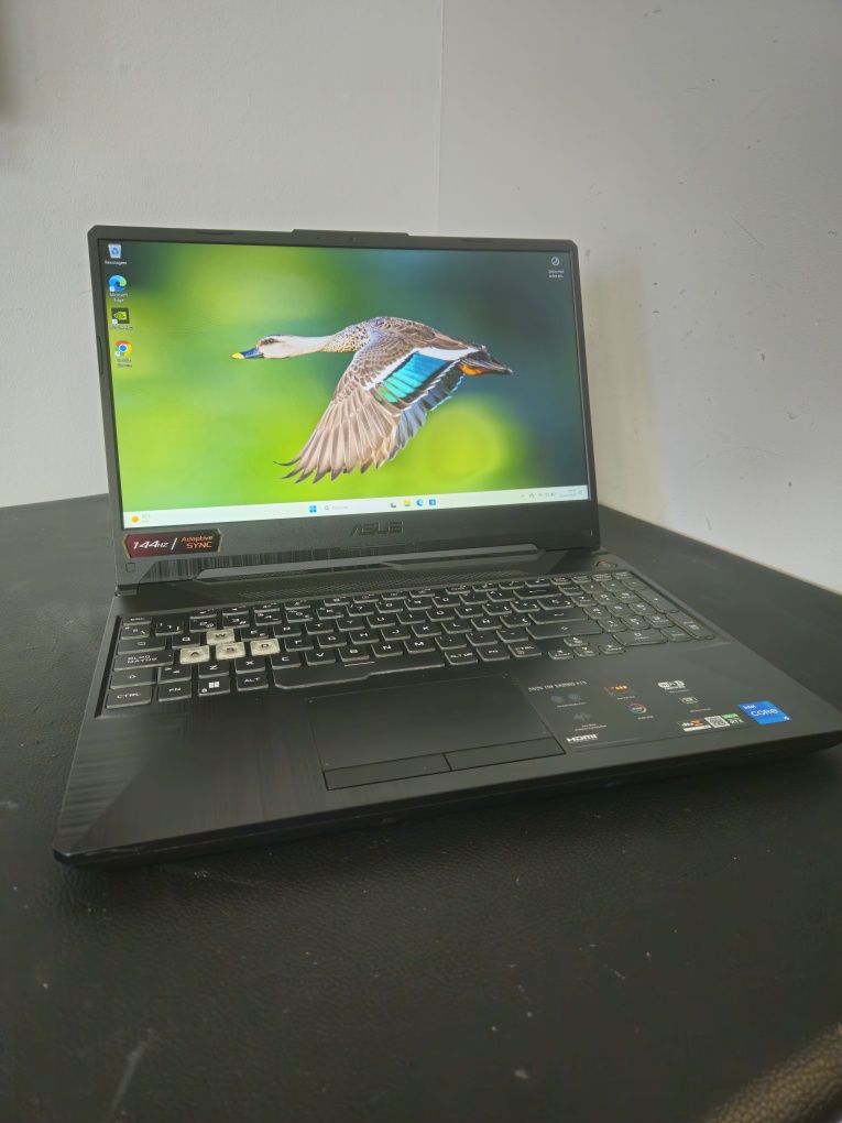 Portátil Asus TUF i5 11400H, RTX 3050 4GB, 32GB DDR4, 512GB M.2, 144Hz