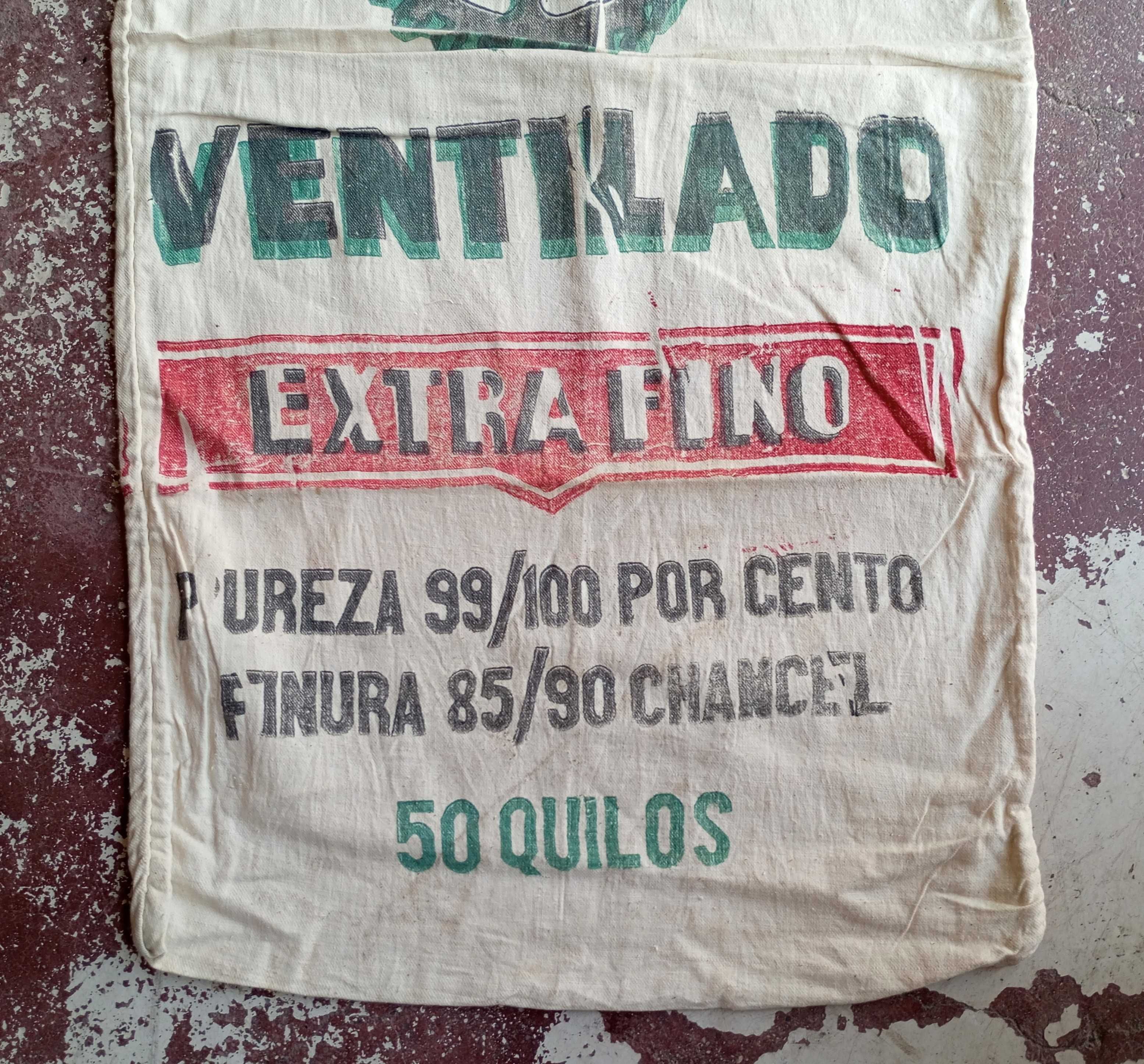 Antigo saco Sacor transporte Enxofre CUF
