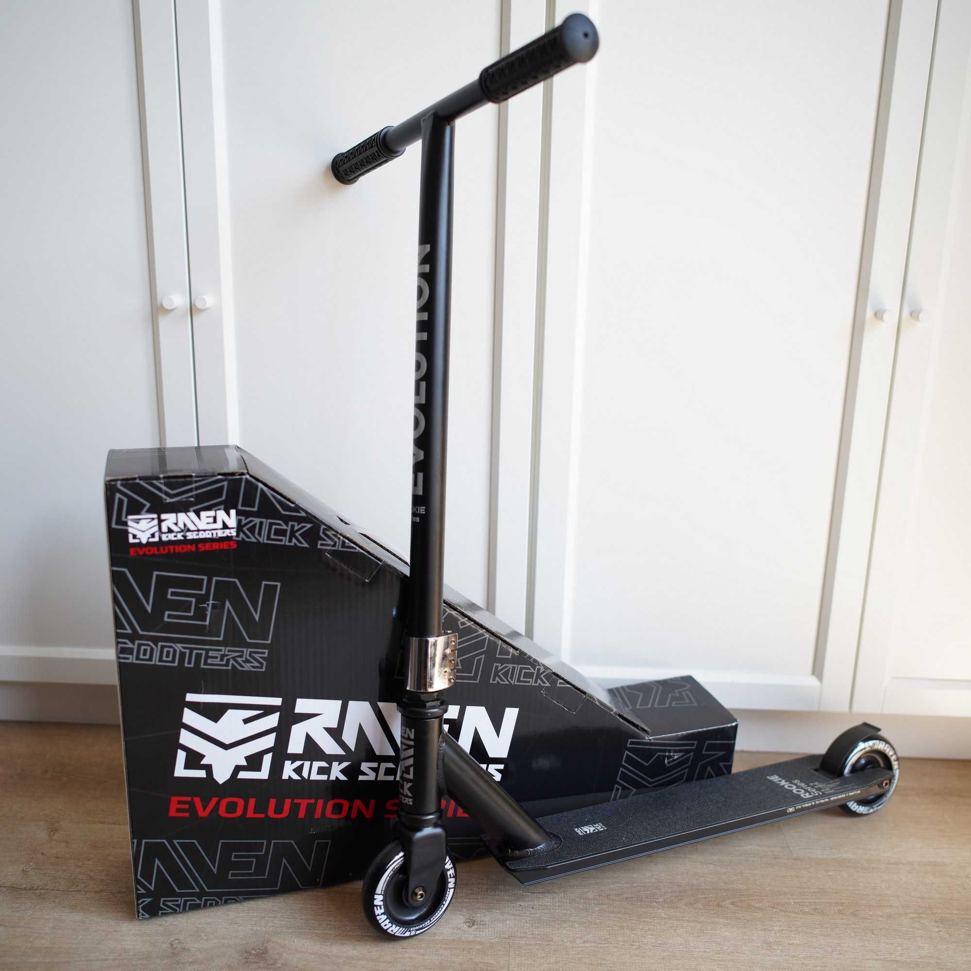 Hulajnoga Wyczynowa RAVEN Evolution Rookie Black 100mm
