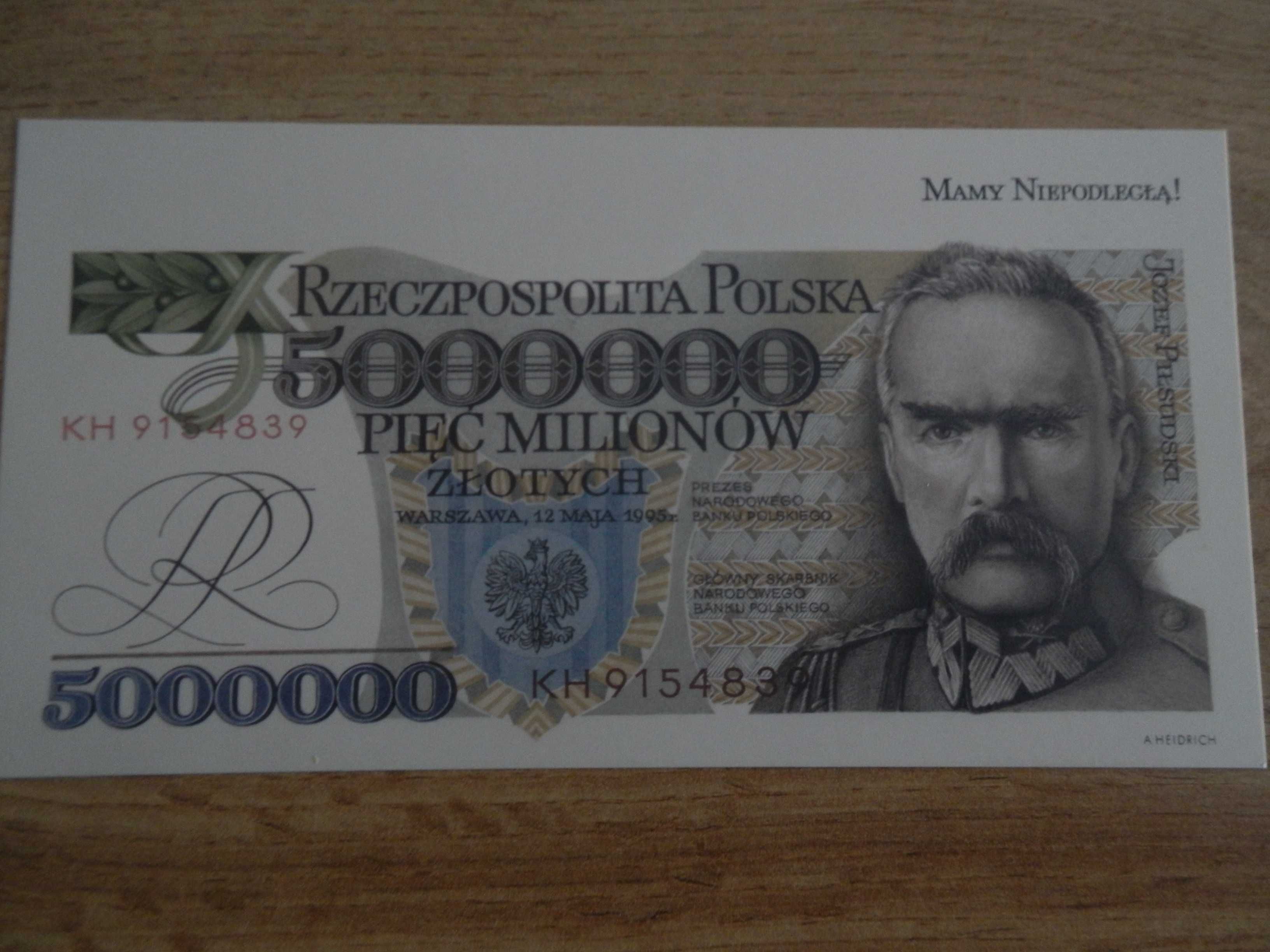 Karta pocztowa Mamy Niepodległą! Piłsudski