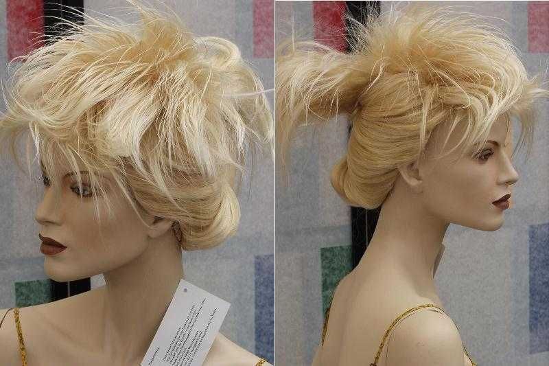 peruka syntetyczna pt-67-04 jasny blond kanekalon nowa sylwester