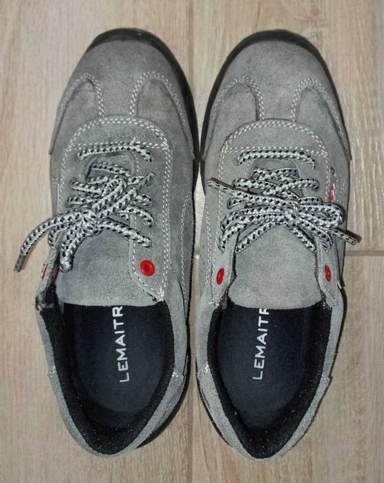 спецобувь, рабочие ботинки Lemaitre натуральная замша