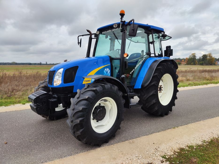 •• New Holland T5060 ••rok prod.2012 # krajowy • klima • TRANSPORT