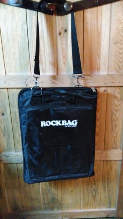 Saco para baquetas e assessórios de percussão Rockbag da Warwick